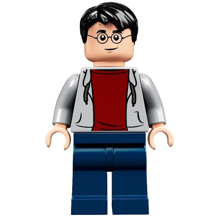 LEGO Harry Potter with Gray Top Minifigure