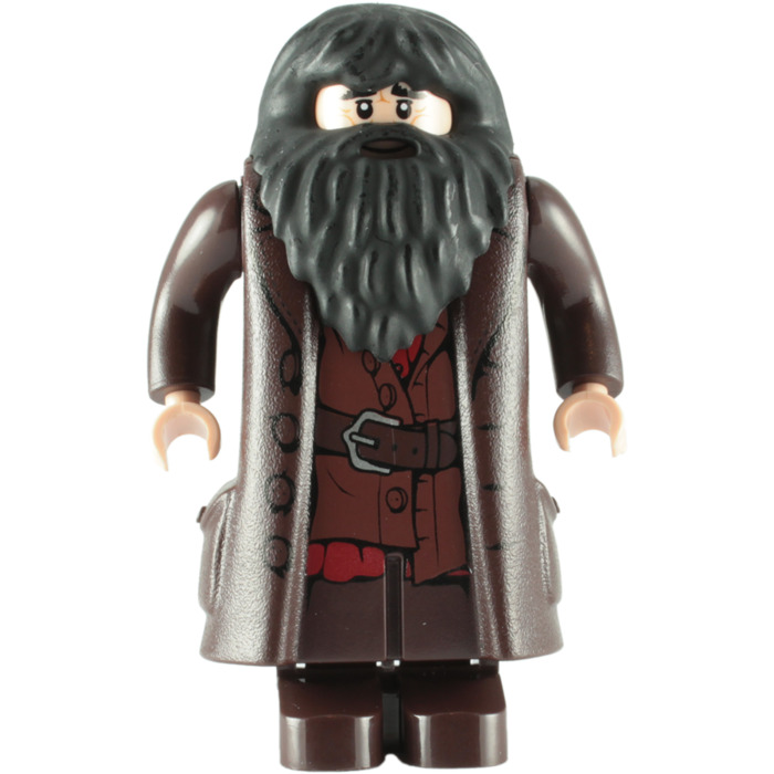 LEGO Hagrid with Dark Brown Topcoat Minifigure