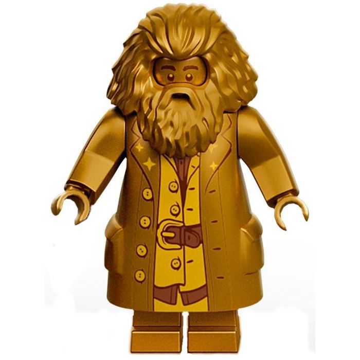 LEGO Gold Rubeus Hagrid Minifigure