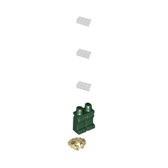 LEGO Severus Snape - Boggart Minifigure