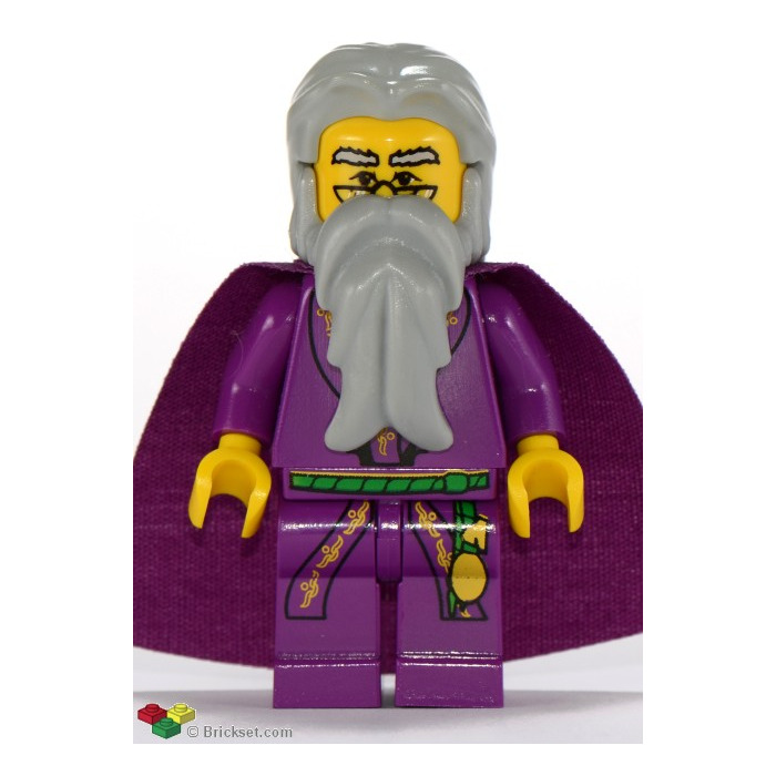 LEGO Dumbledore with Purple Cape Minifigure