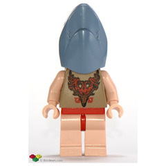 LEGO Viktor Krum in Shark Transformation Minifigure