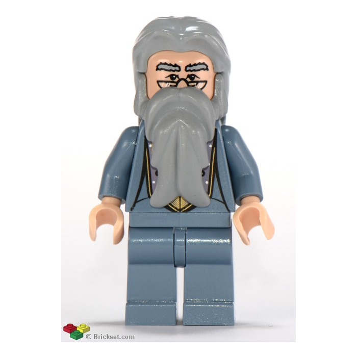 LEGO Dumbledore with Sand Blue Outfit Minifigure