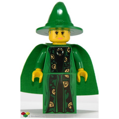 LEGO Minerva McGonagall with Green cape Minifigure