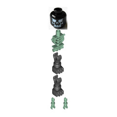 LEGO Sand Green Dementor Minifigure