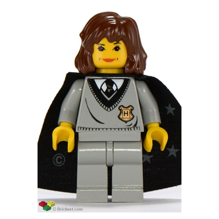 LEGO Hermione with Hogwarts Logo Minifigure