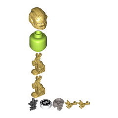 LEGO Rocka with Flat Silver Armor Minifigure