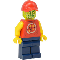 LEGO Possessed Pizza Delivery Man Minifigure