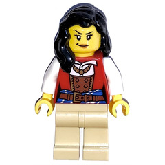 LEGO Lady Anchor Minifigure