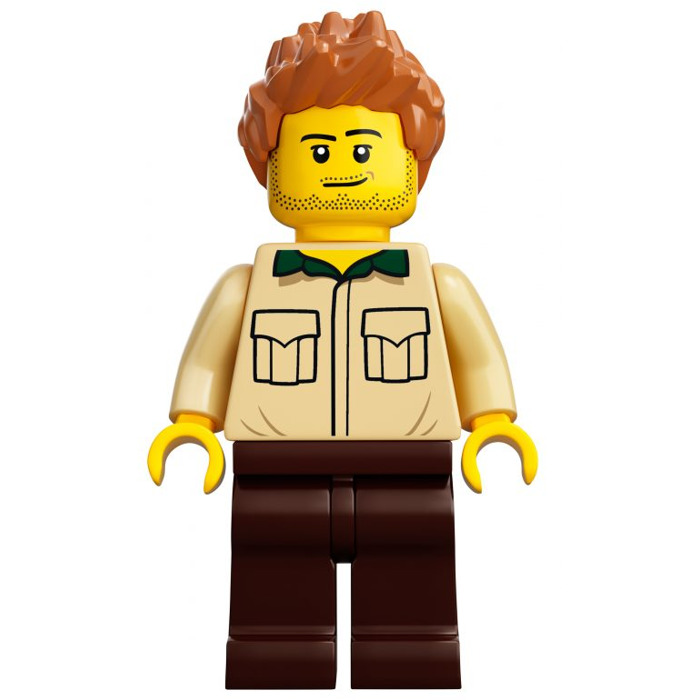 LEGO Man with Tan Shirt Minifigure