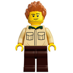 LEGO Man with Tan Shirt Minifigure