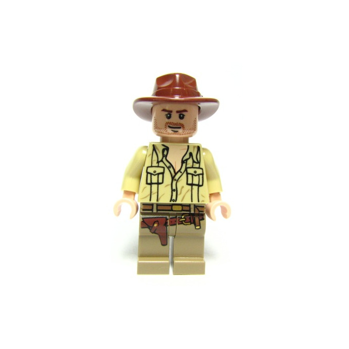 LEGO Indiana Jones with Open Shirt Minifigure