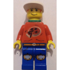 LEGO Pepper Roni Island Xtreme Stunts with neck bracket Minifigure