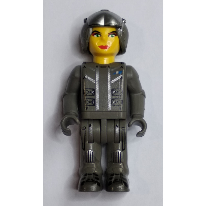 LEGO Female Res-Q worker with Helmet Minifigure
