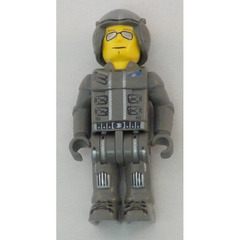LEGO Res-Q Worker with Open Helmet and Sunglasses Minifigure