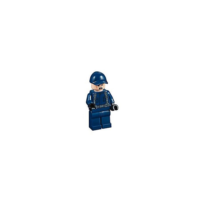 LEGO Guard without Raised Eyebrow Minifigure