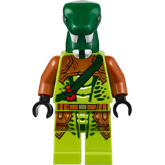 LEGO Zoltar Snake Villain Minifigure