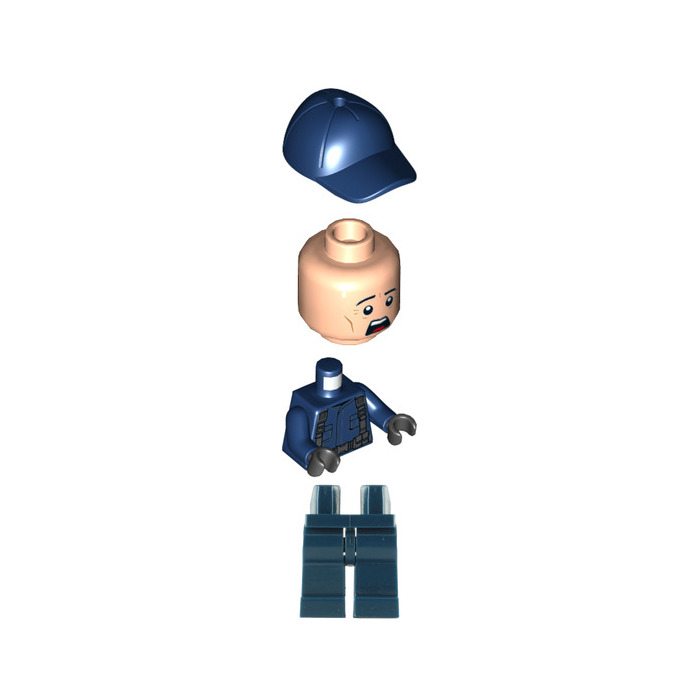 LEGO Guard with Raised Eyebrow Minifigure