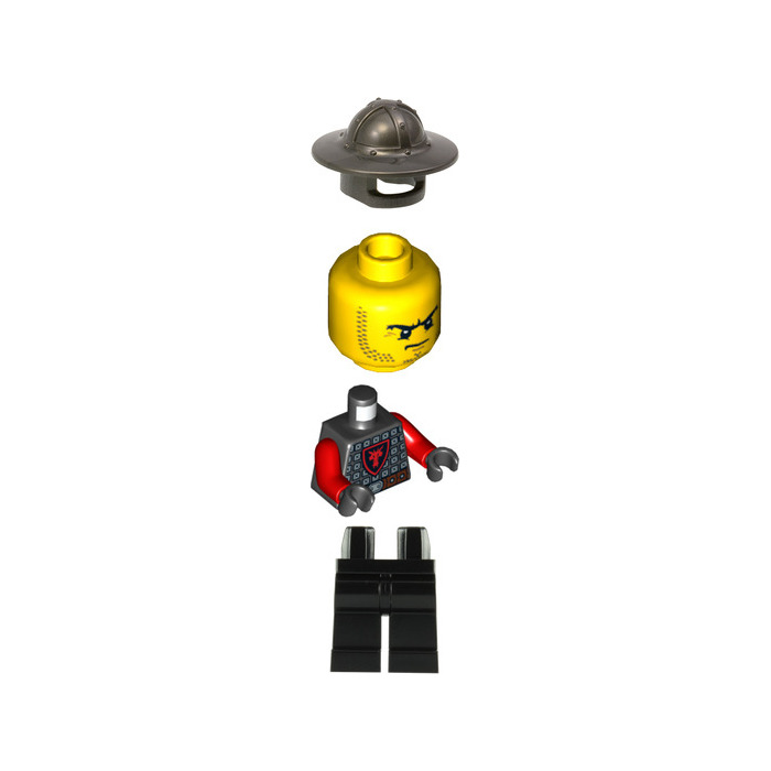 LEGO Black Dragon Soldier Minifigure