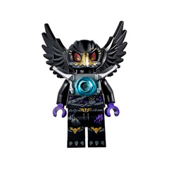LEGO Razcal With Silver Shoulder Armour and Chi Minifigure
