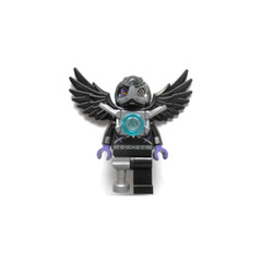 LEGO Rizzo With Silver Shoulder Armor and Chi Minifigure