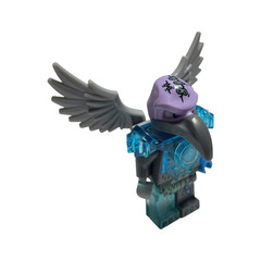 LEGO Vornon - Trans-Light Blue Armor Minifigure