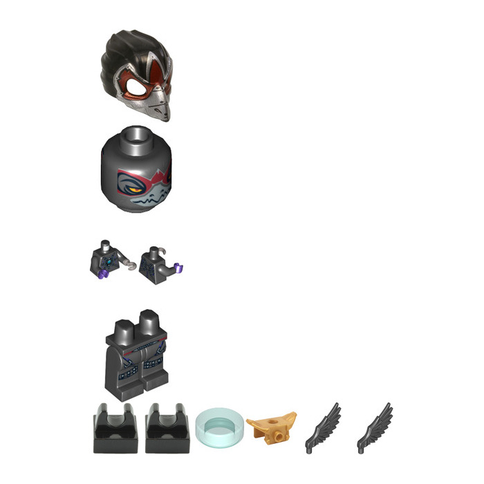 LEGO Razar with Gold Armor Minifigure