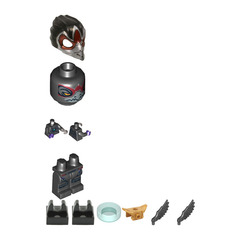 LEGO Razar with Gold Armor Minifigure