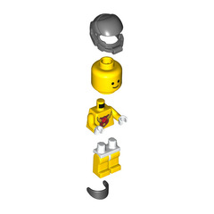 LEGO Kit 4 Level Two Master Builder Academy Minifigure