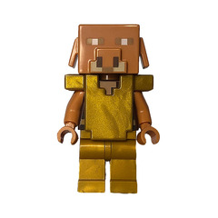 LEGO Piglin with Pearl Gold Legs Minifigure