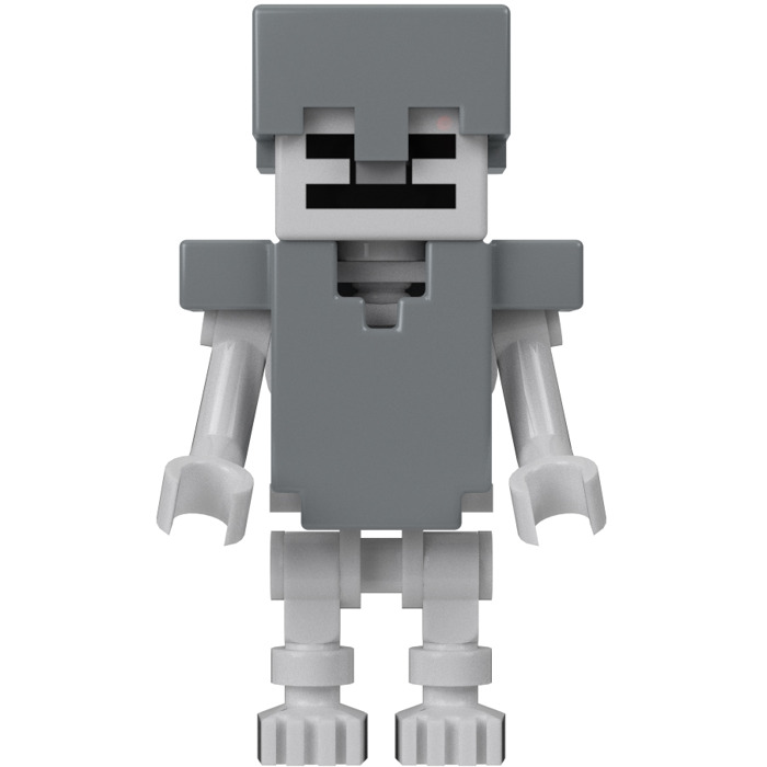 LEGO Skeleton Minifigure With Armor and Helmet