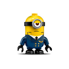 LEGO Minion Stuart in Pilot Outfit Minifigure