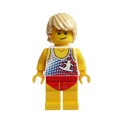 LEGO Man in Swimsuit and Tanktop Minifigure