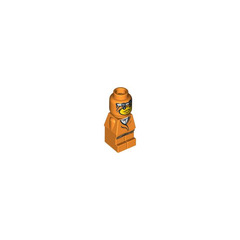 LEGO Orange Orient Bazaar Microfigure