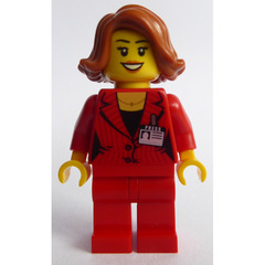 LEGO Press Woman/Reporter Minifigure