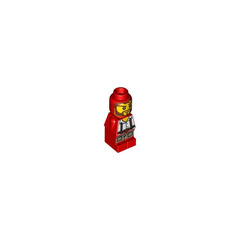 LEGO Microfig Ramses Return Adventurer Red
