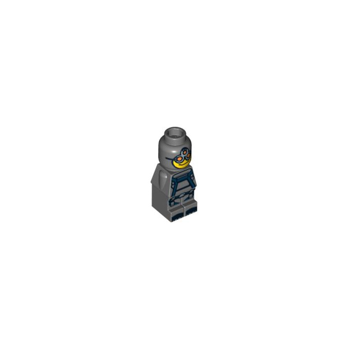 LEGO Dark Stone Gray Magma Monster Microfigure