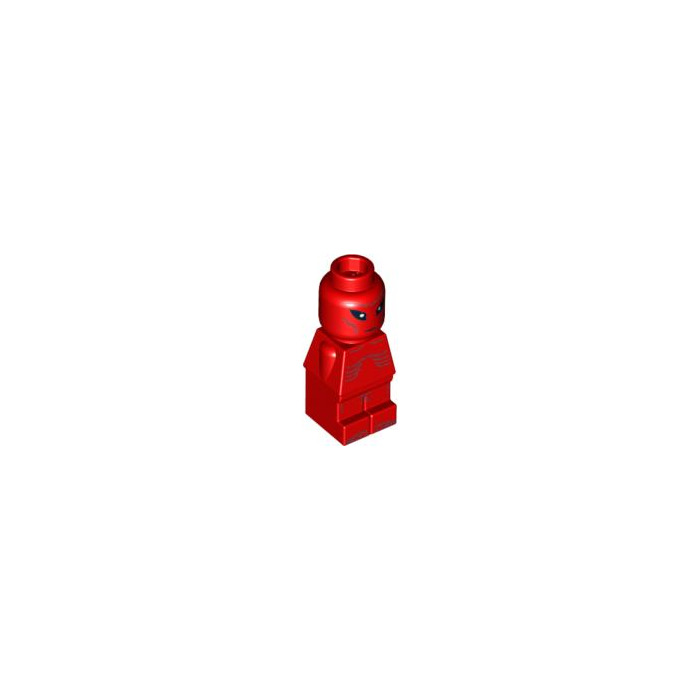 LEGO Red Ufo Attack Alien Microfigure