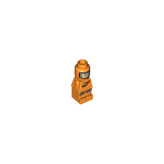 LEGO Orange Spaceman Microfigure