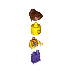 LEGO Pencil Pot Lady Minifigure