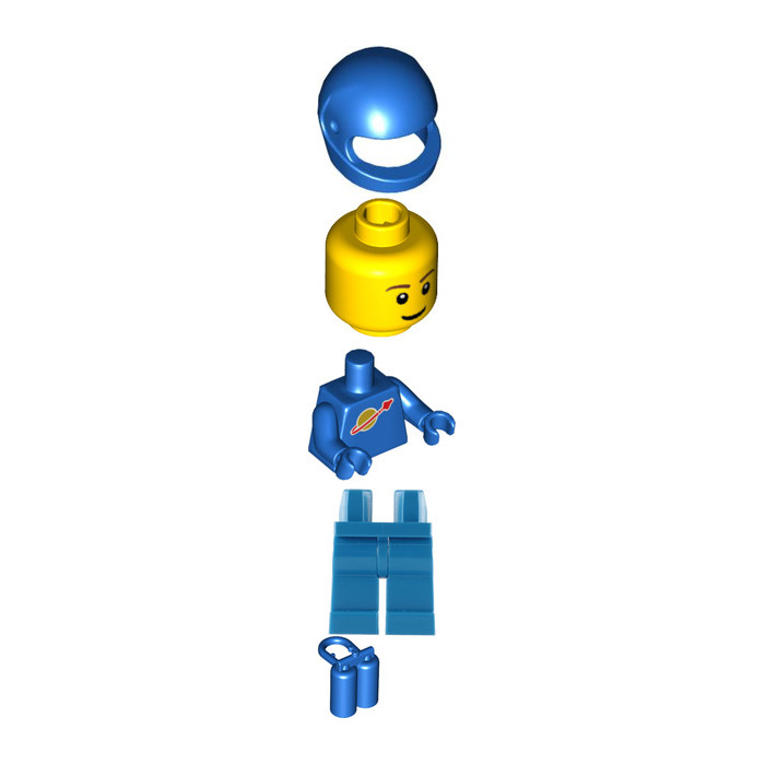 LEGO Blue Classic Spaceman (re-release) Minifigure