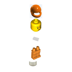 LEGO Universe Nexus Astronaut Minifigure