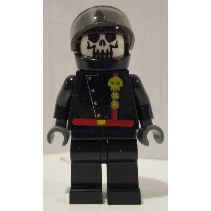 LEGO Space Skull Commander Minifigure with Torso Sticker