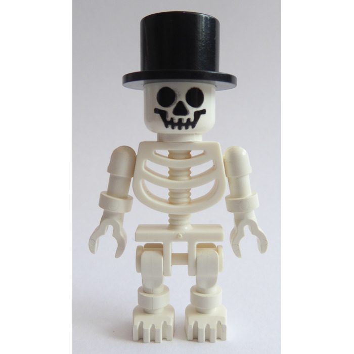 LEGO Skeleton with Top Hat Minifigure
