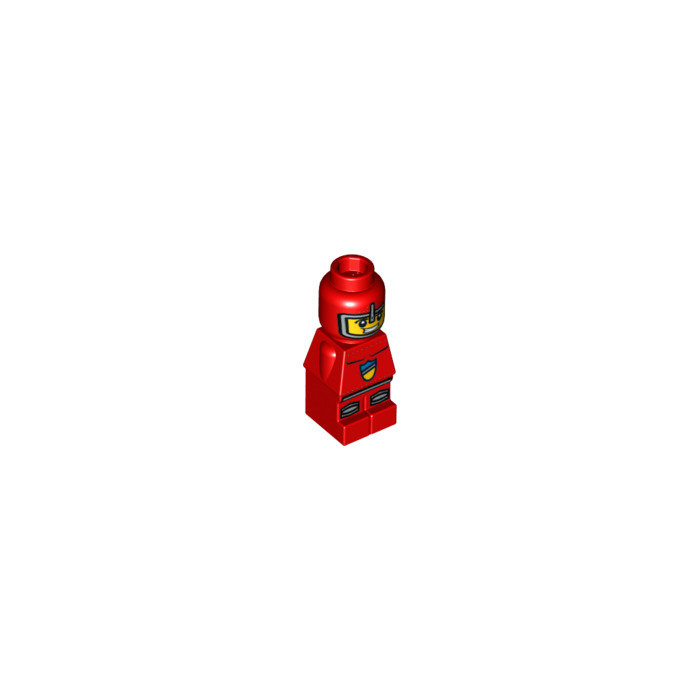LEGO Red Lava Dragon Knight Microfigure