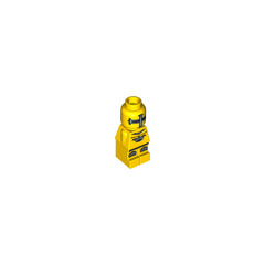 LEGO Yellow Lava Dragon Knight Microfigure