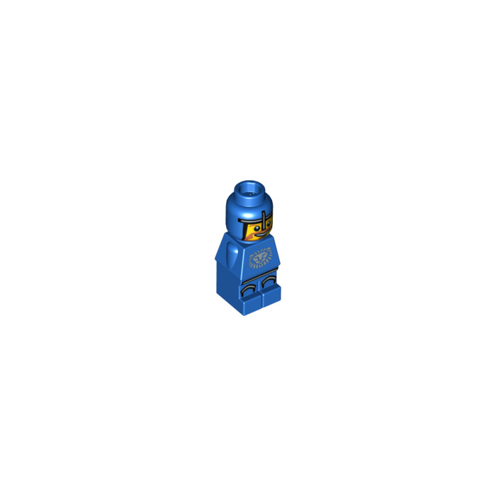 LEGO Blue Lava Dragon Knight Microfigure