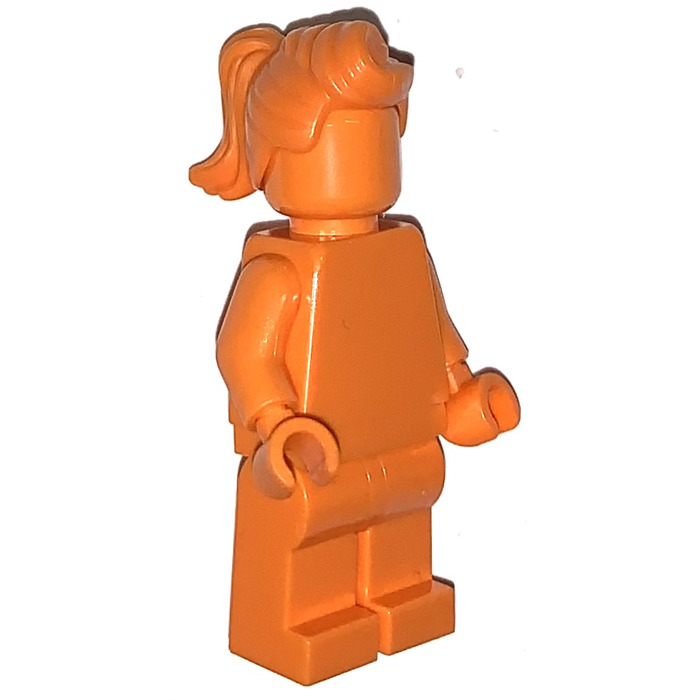 LEGO Awesome Orange Monochrome Minifigure