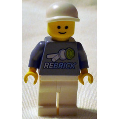 LEGO Mr. Rebrick - Sand Blue Minifigure