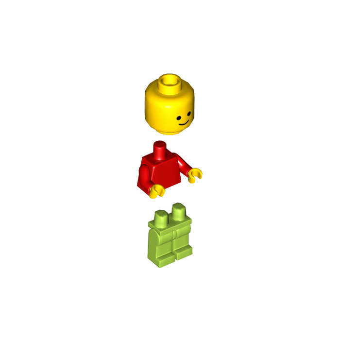 LEGO Red IKEA BYGGLEK Minifigure